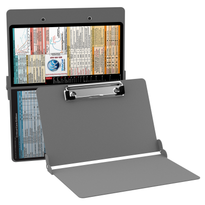 WhiteCoat Clipboard® - Silver Critical Care Edition